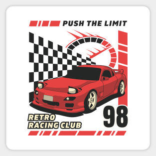 Retro Street Racing Club Sticker